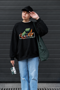 Grace - Baskılı Kadın Sweatshirt - Regular Kalıp
