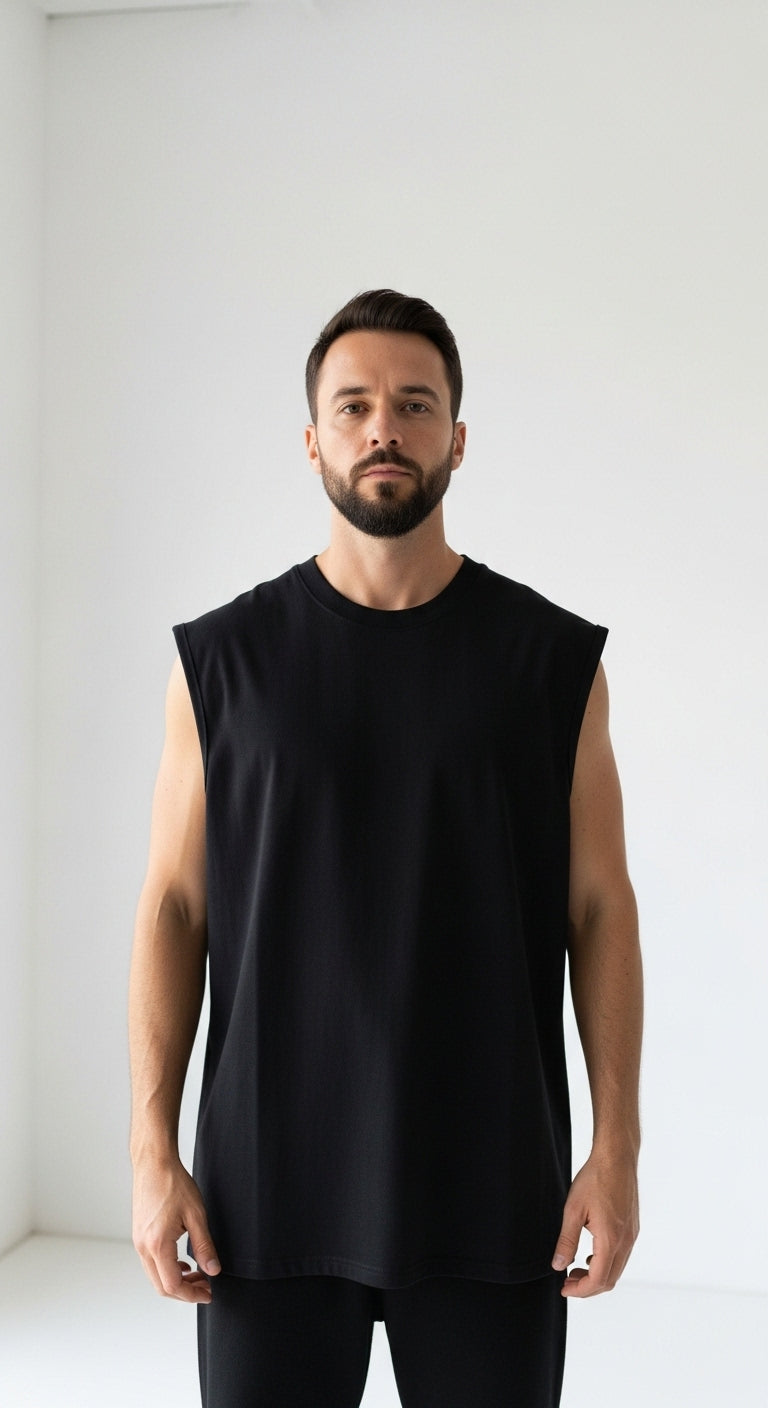 Swr - Unisex Baskısız Sıfırkol T-shirt - Regular Kalıp