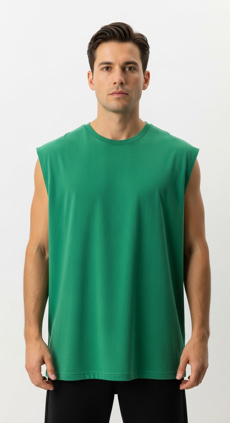 Swr - Unisex Baskısız Sıfırkol T-shirt - Regular Kalıp