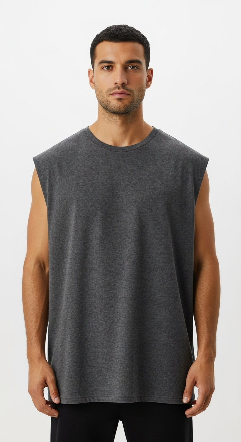 Swr - Unisex Baskısız Sıfırkol T-shirt - Regular Kalıp