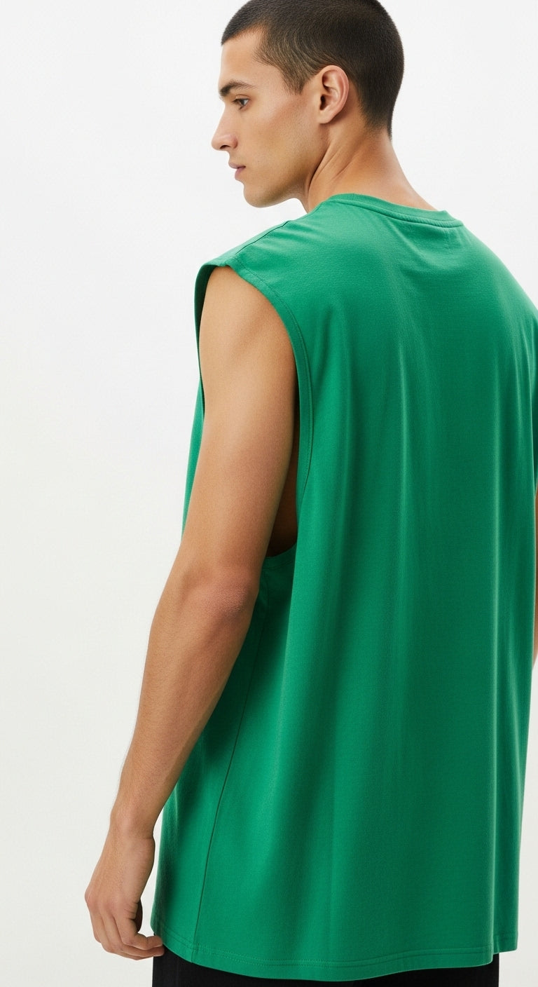 Swr - Unisex Baskısız Sıfırkol T-shirt - Regular Kalıp