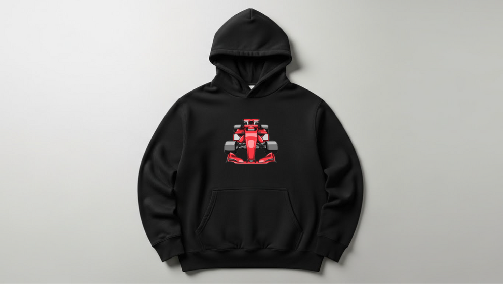 Formula 1 - Baskılı Unisex Hoodie - Regular Kalıp