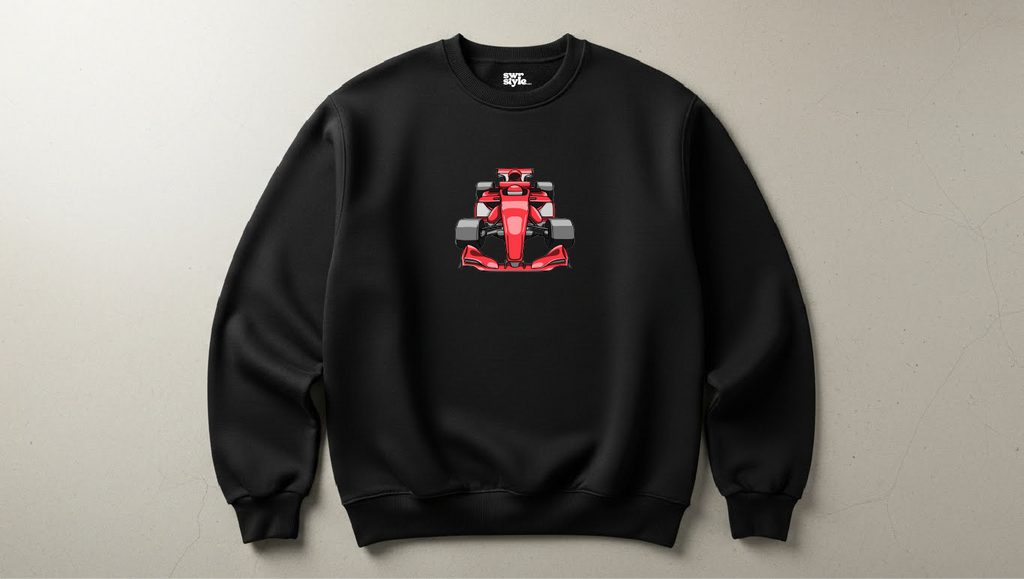 Formula 1 - Baskılı Sweatshirt - Regular Kalıp