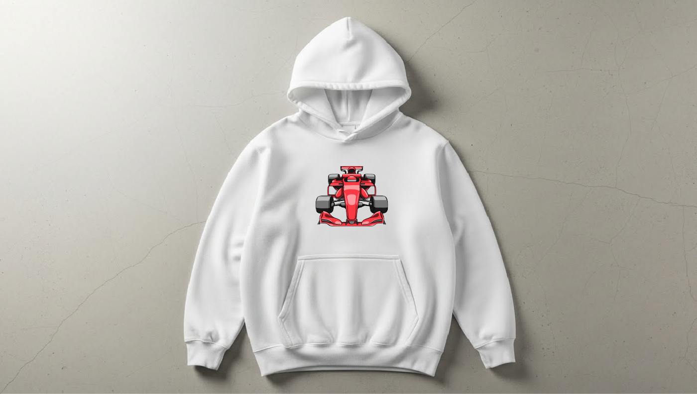 Formula 1 - Baskılı Unisex Hoodie - Regular Kalıp
