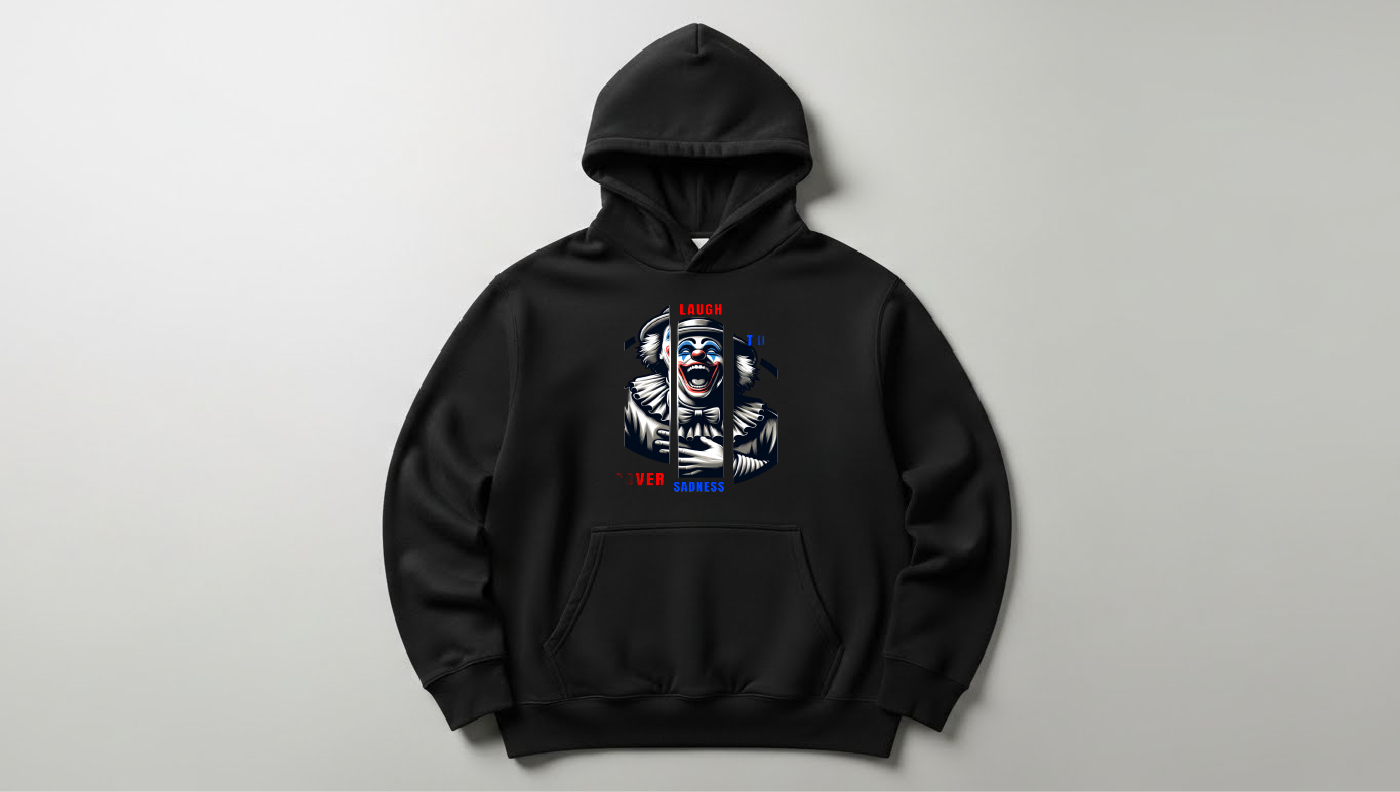 Sadness - Baskılı Hoodie - Regular Kalıp