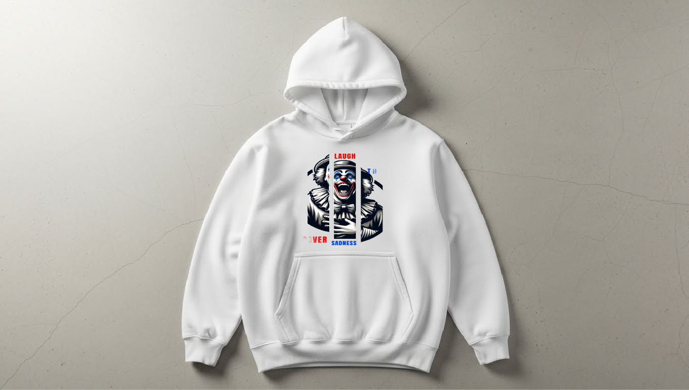 Sadness - Baskılı Hoodie - Regular Kalıp